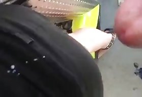 The young blonde swam in the pool and immediately wanted to fuck wildly with the dude