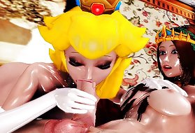 Three guys for one mature porn star